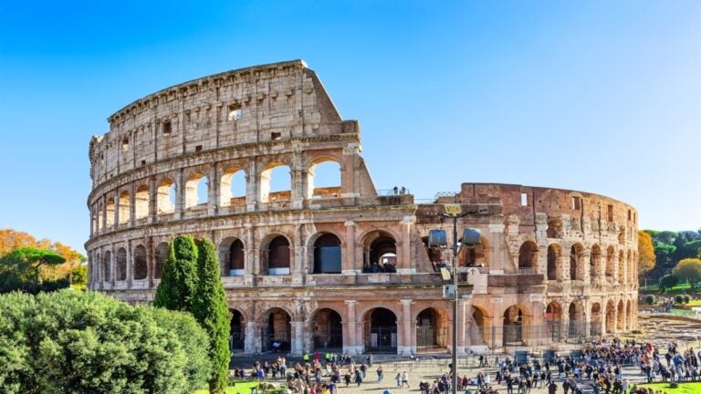 the colosseum in italy