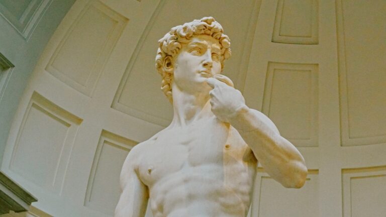 the ivory sculpture of michelangelo's david