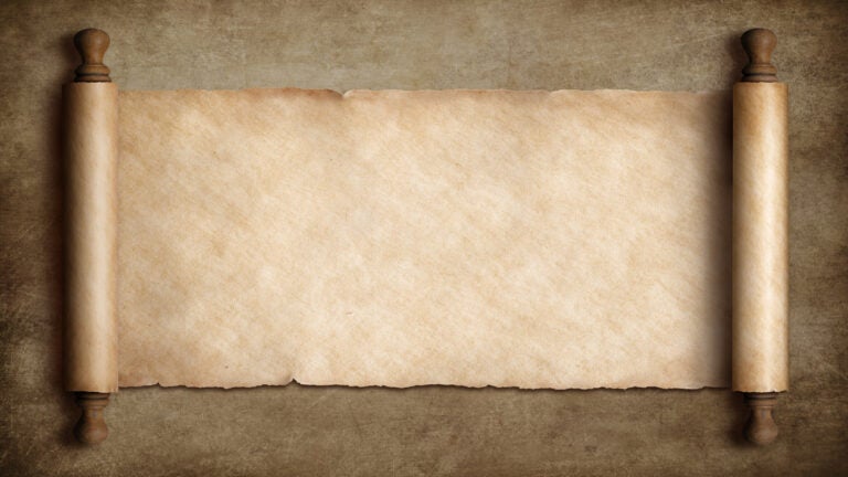 old parchment paper