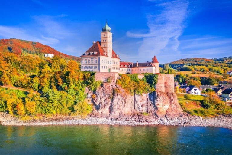The UNESCO World Heritage town of Wachau Valley, Austria.