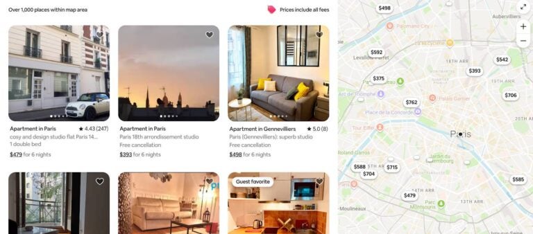 airbnb in paris