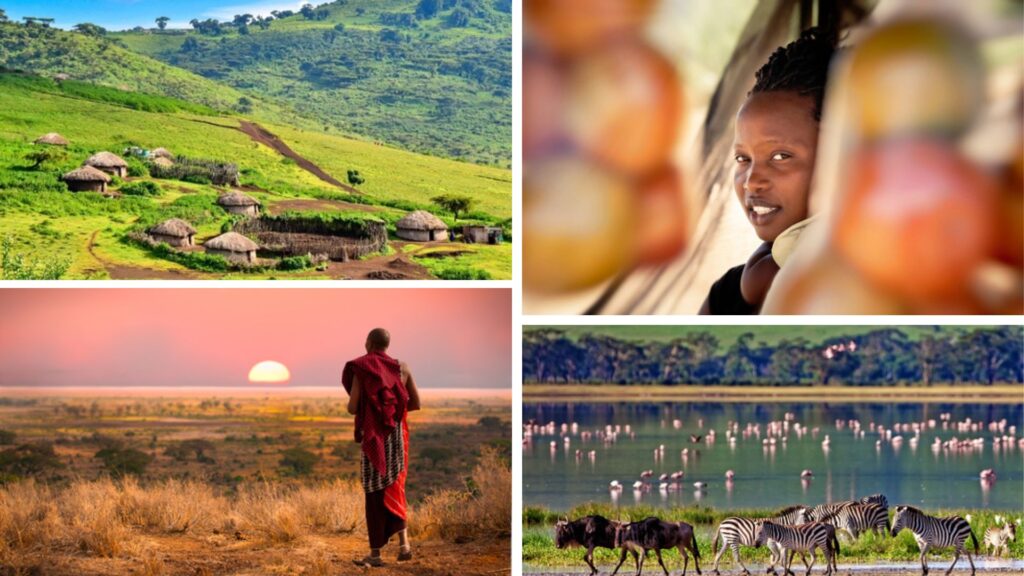 animals and tribes in tanzania