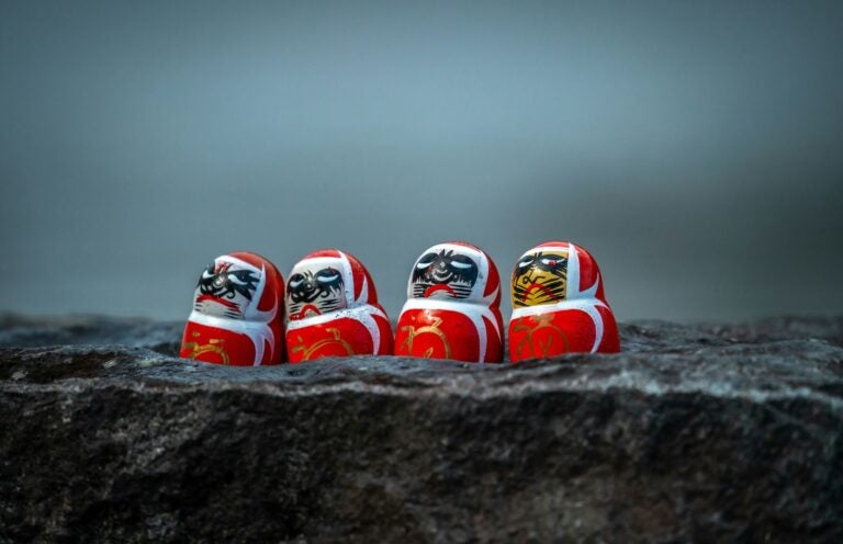 Daruma dolls