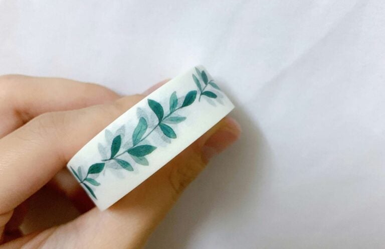 Decorative Japanese washi tap