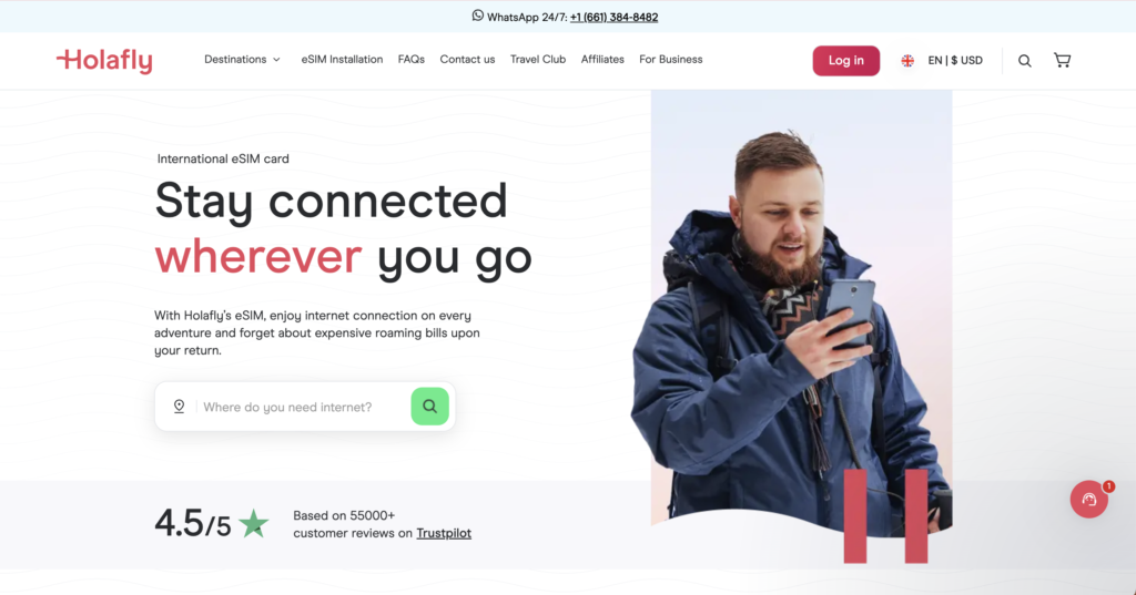 GigSky alternatives: Holafly