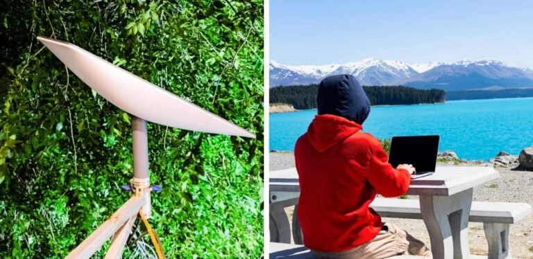 How does Starlink roam work? Antennas in rural areas. 