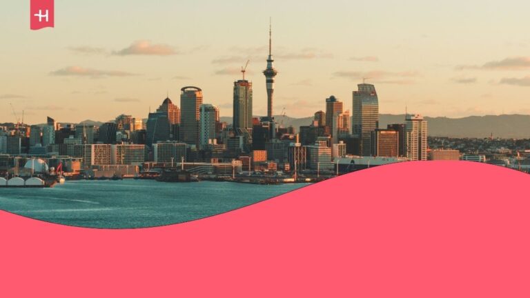 cityscape of auckland new zealand