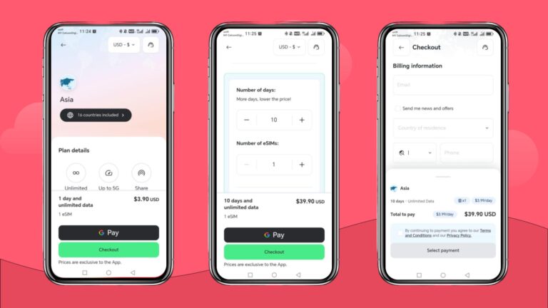 Holafly Asia eSIM purchase