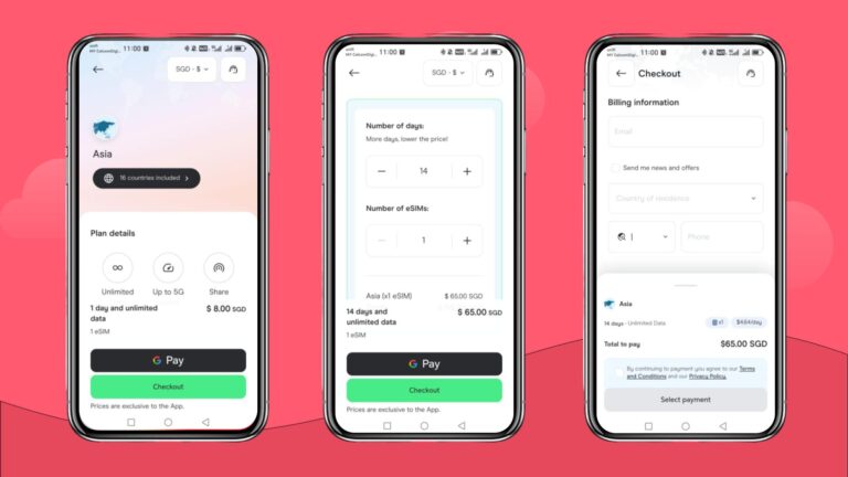 How to buy Holafly Asia eSIM