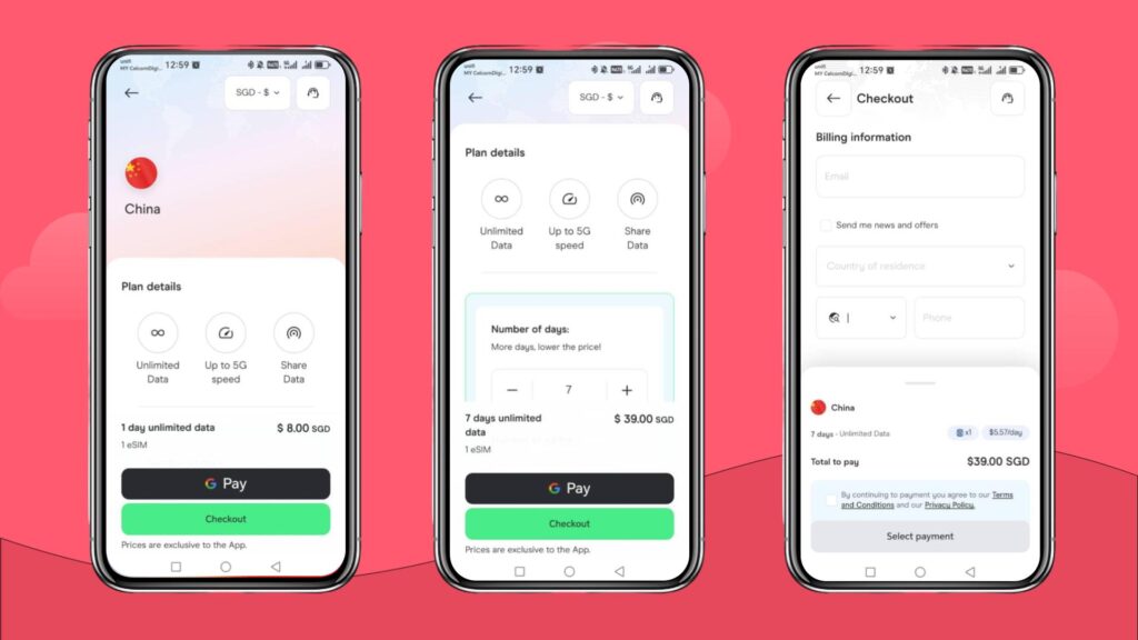 how to buy Holafly China eSIM 