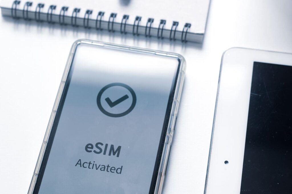 eSIM activated