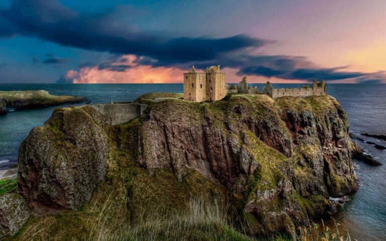 Haunted castles in Europe: Dunnottar Castle, Scotland