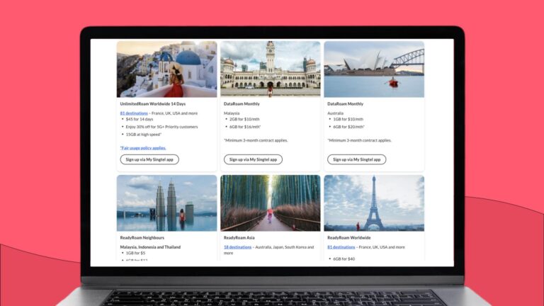 Singtel’s Europe roaming