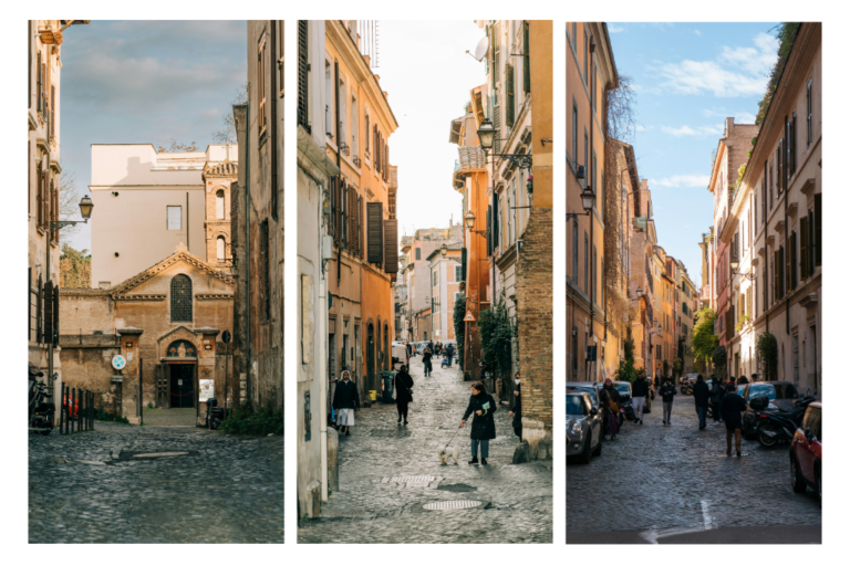 Best neighbourhood in Rome, images of Trastevere