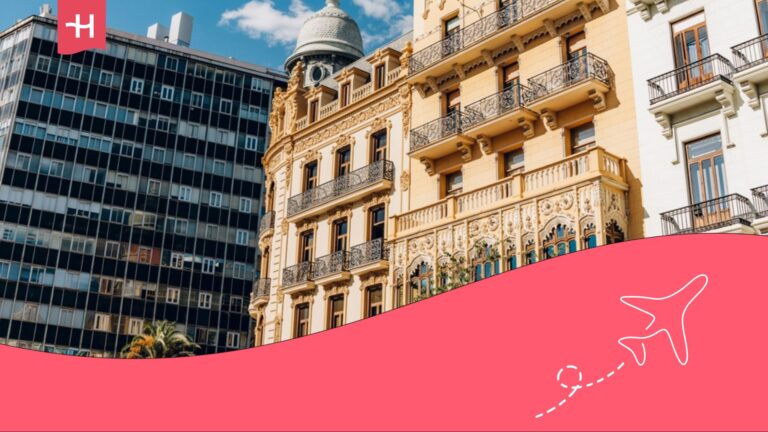 Typical Valencian buildings