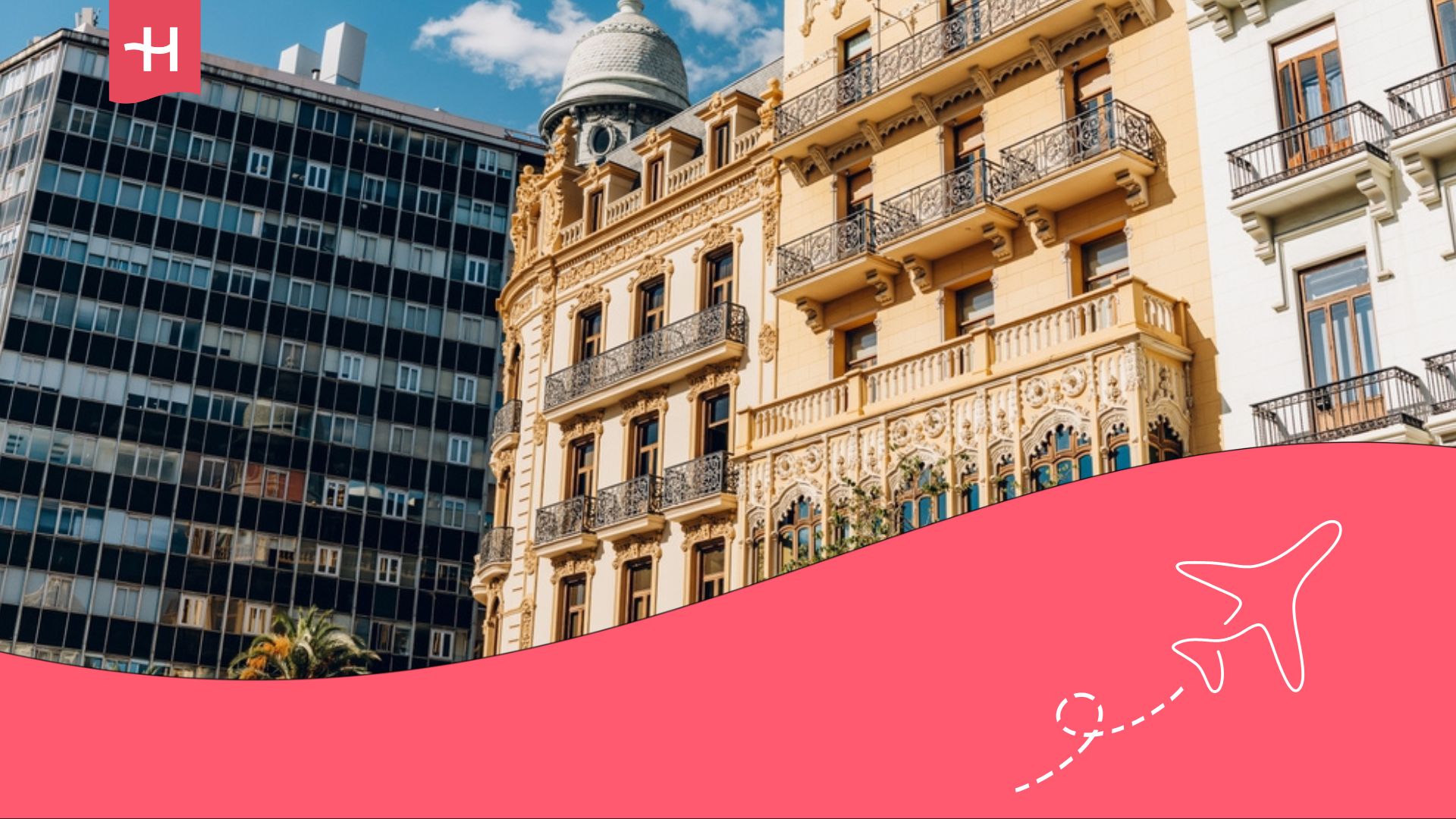 Typical Valencian buildings