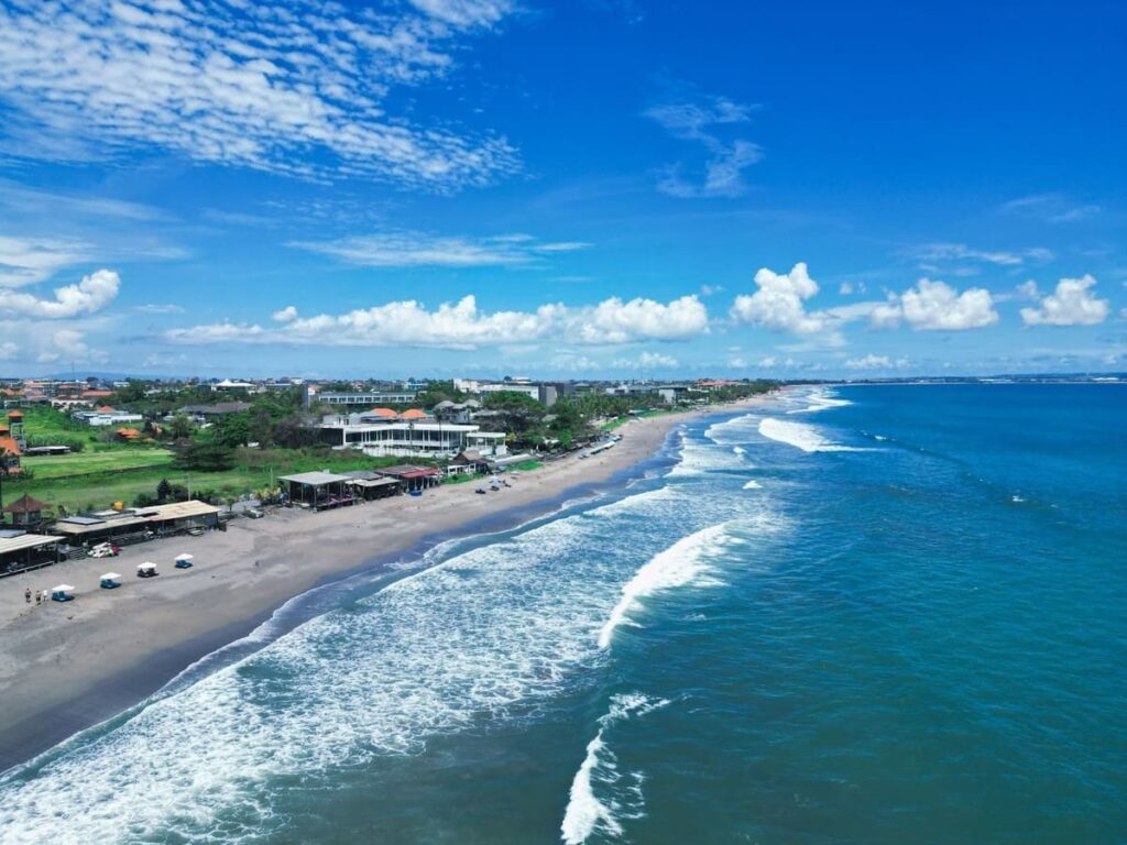 best surf spots in bali - canggu