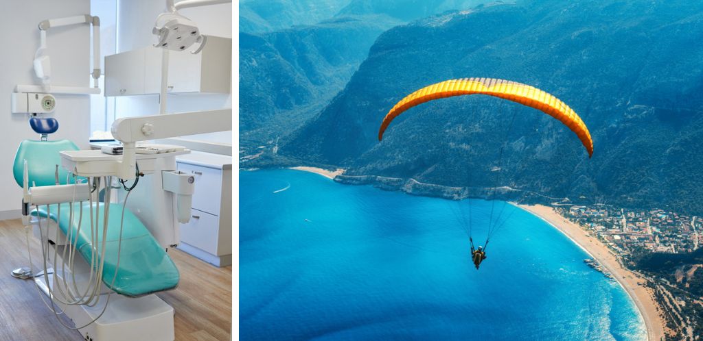 Dental consultations and extreme sports — two coverages excluded from Ocaso travel insurance.