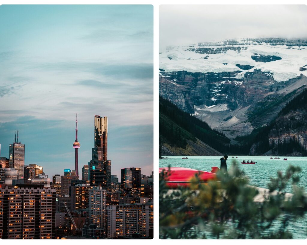 living in canada