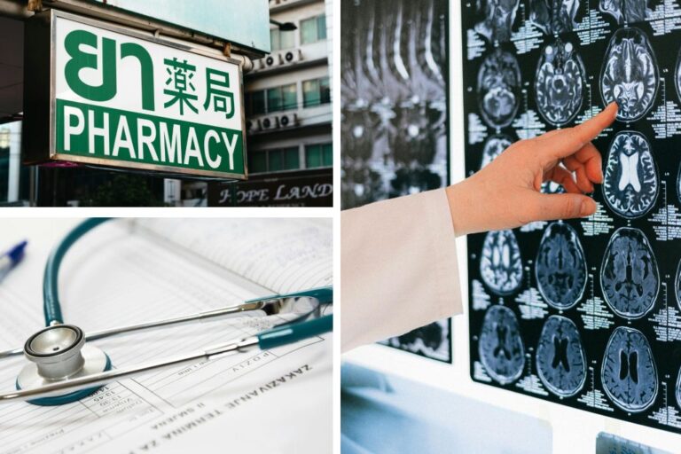 Medical services in Thailand.