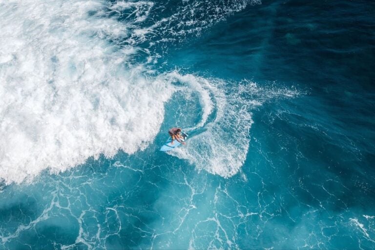 best surf spots in bali - nusa lembongan