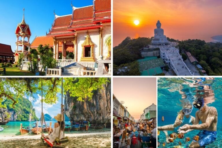 Beaches, Temples, and Markets in Phuket.