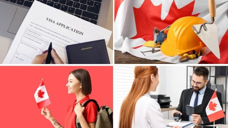 Work, study, or tourist visas for Colombians in Canada.