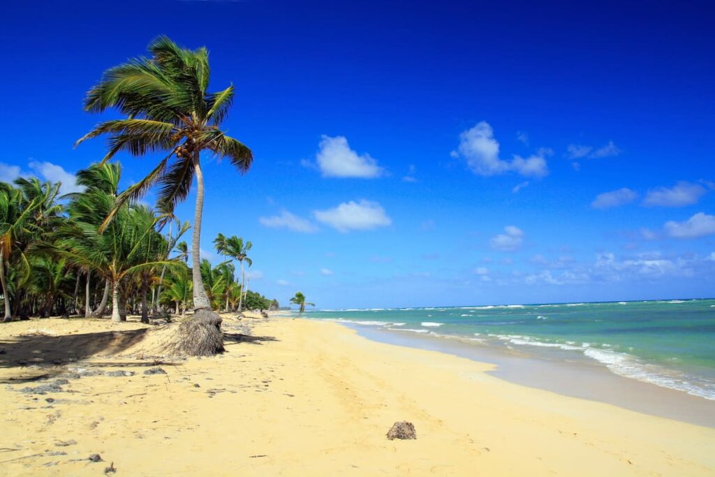 Caribbean wild beach, Punta Cana