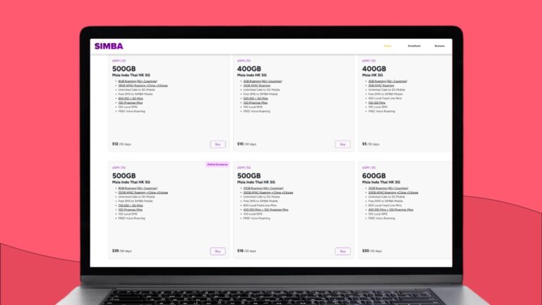 SIMBA indonesia roaming