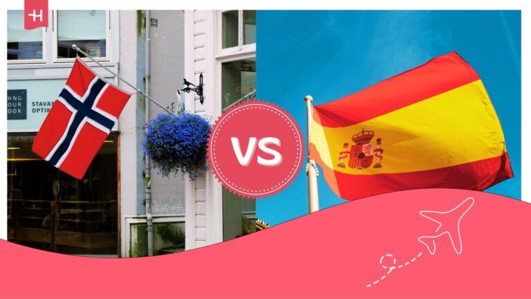 Taxes in Norway vs. Spain @unsplash