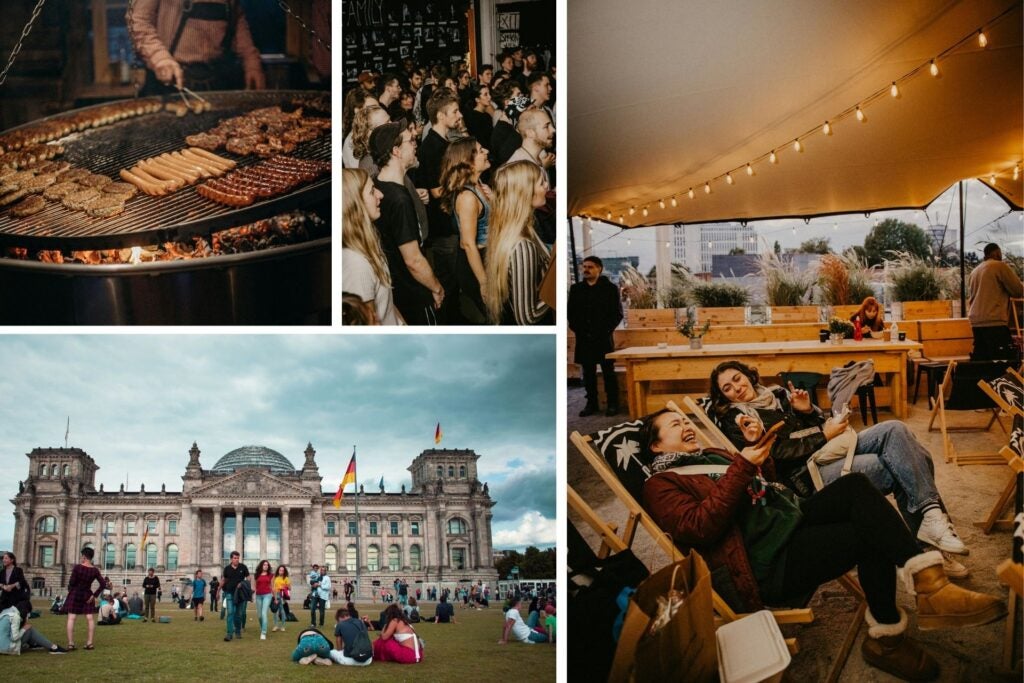 Activities in a coliving space in Berlin.