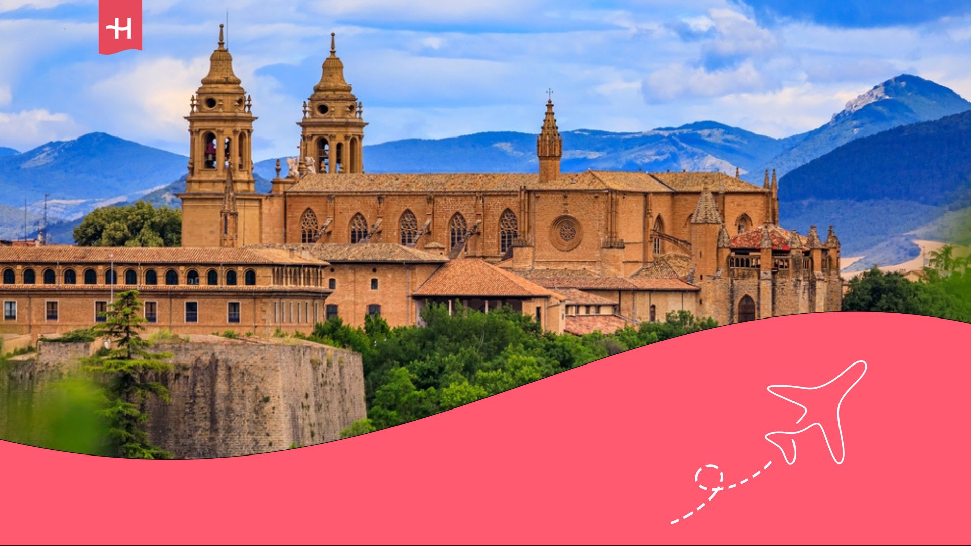 Cathedral of Santa María la Real in Pamplona.
