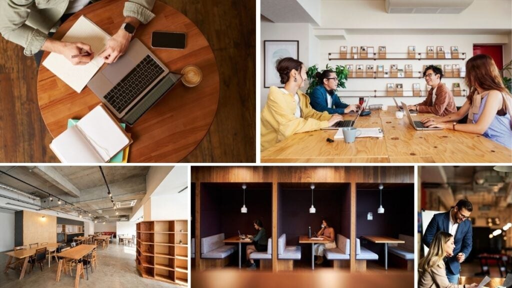 Top 5 coworking spaces in Dublin, Ireland.