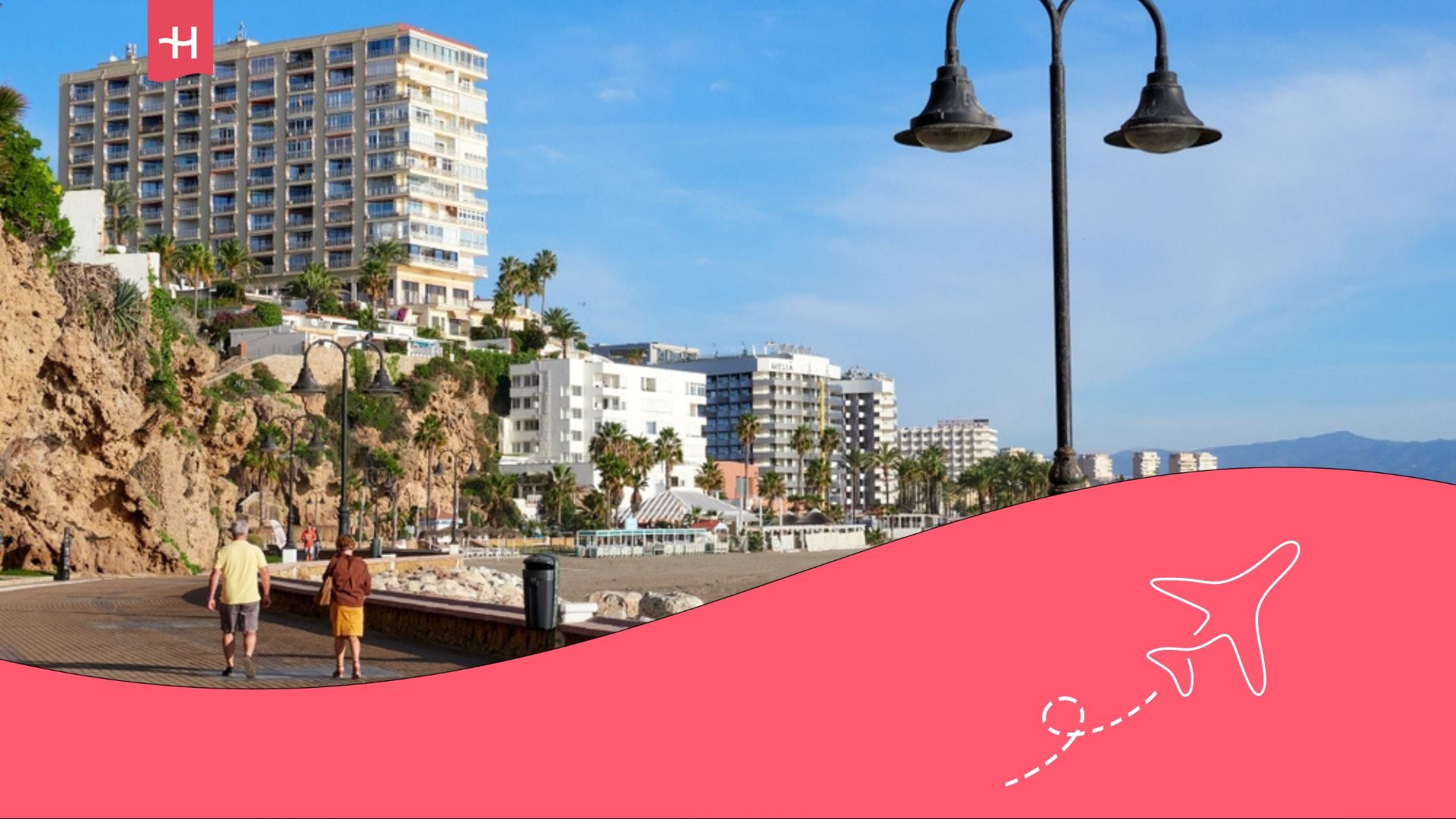 Torremolinos beach promenade