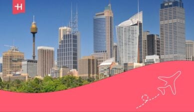 Business buildings in Sydney