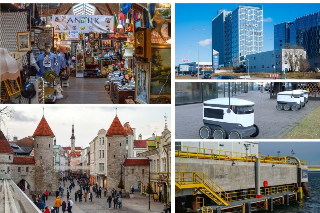 Companies operating in Estonia.