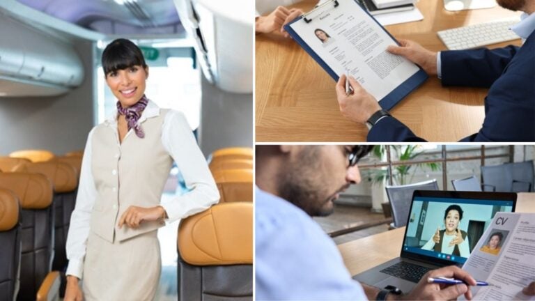 flight attendant CV