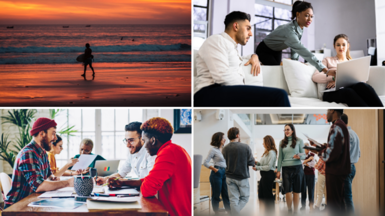 The five best colivings in Taghazout.