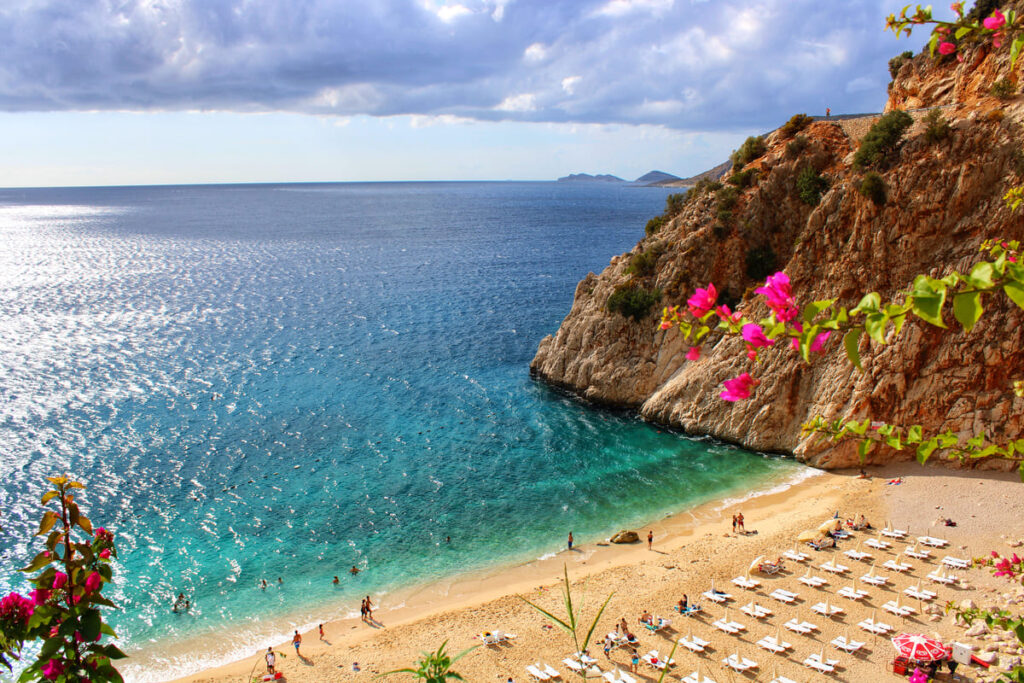 antalya autumn kaputas beach