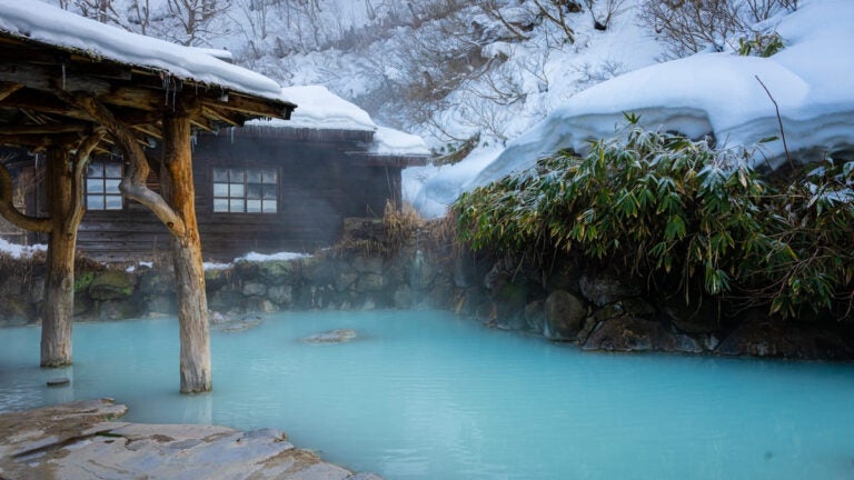 nyuto onsen village