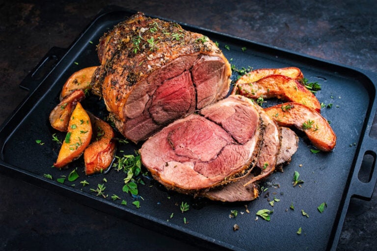 Roast lamb