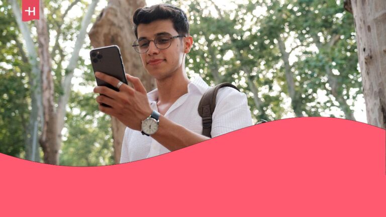 a young man using three roaming in turkey