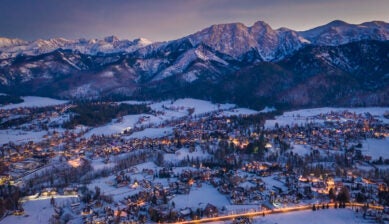 zakopane poland winter