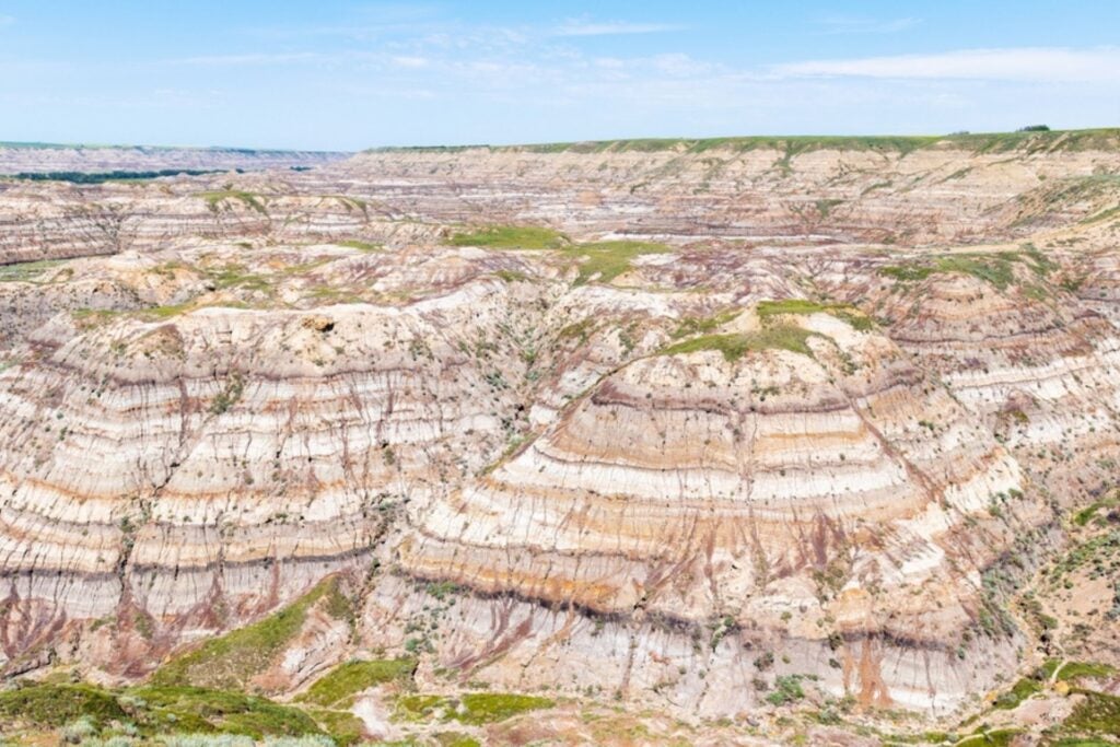Amazing view in Dinosaur Provincial Park.
