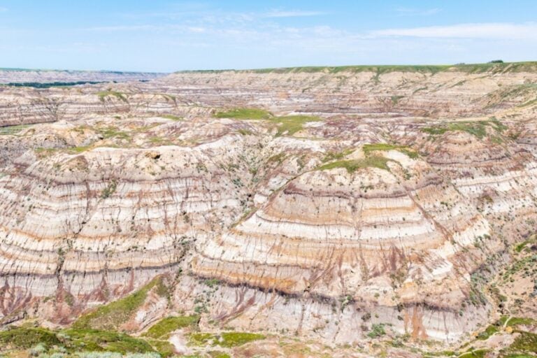 Amazing view in Dinosaur Provincial Park.
