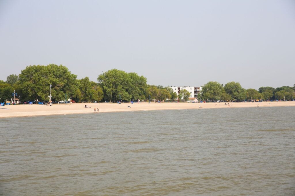 A beautiful lake in Gimli