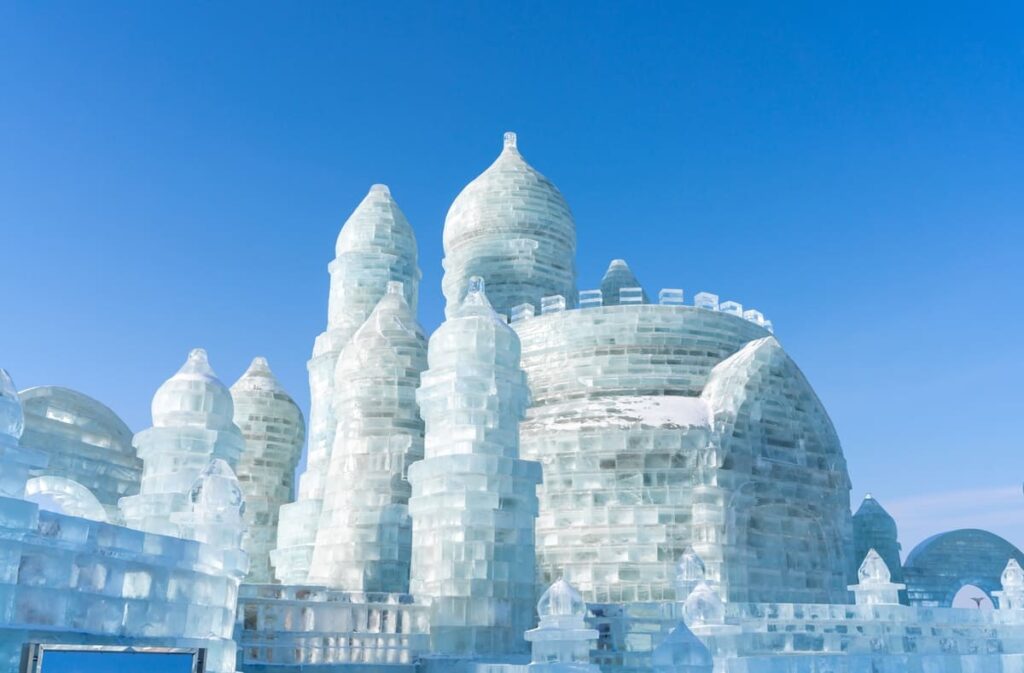 Harbin Ice and snow festival Ice castle