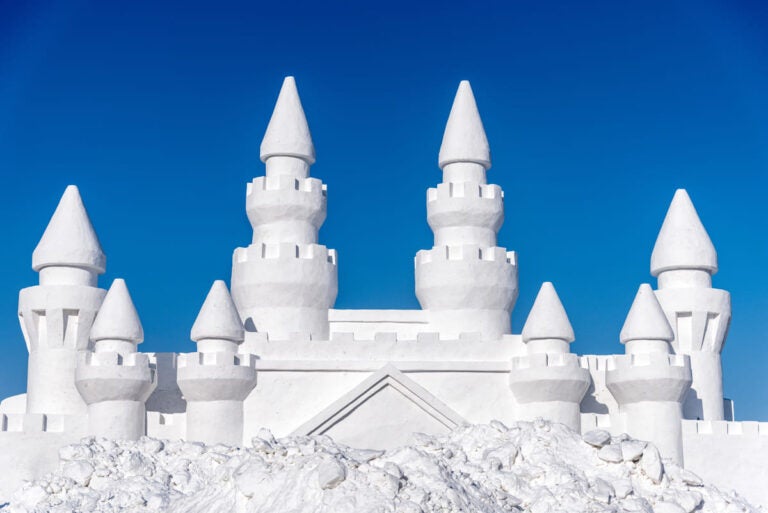 Harbin Ice and snow festival snow castle