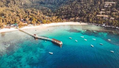 Tioman island from singapore
