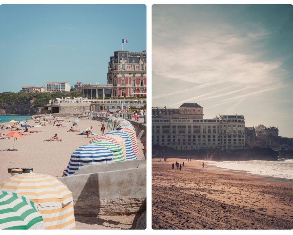 Coliving in Biarritz and its landscapes.